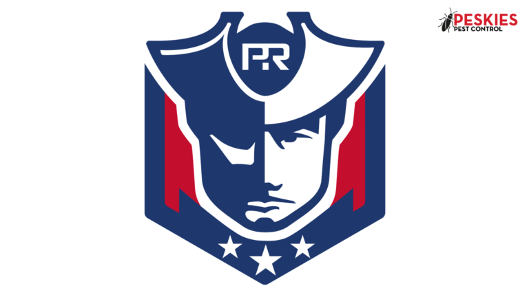 The official graphic logo of the Pike Road Patriots from Pike Road, Alabama, showcasing a stylized patriot face wearing a tricorn hat with the letters PR inside a shield-shaped emblem in blue, white, and red.